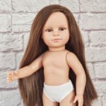 Lamagik кукла Нина шатенка, карие глаза, рост 42 см