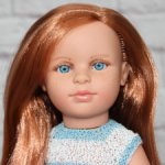 Lamagik кукла Нина рыжая, голубые глаза, рост 42 см