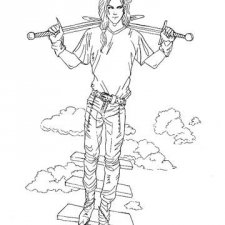 "Интервью со слепым ангелом". Рассказ