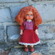 ООАК рыжая домовушка Маруся