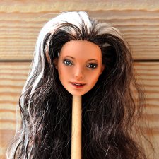 ООАК головы Барби Джойс - Опыт №2