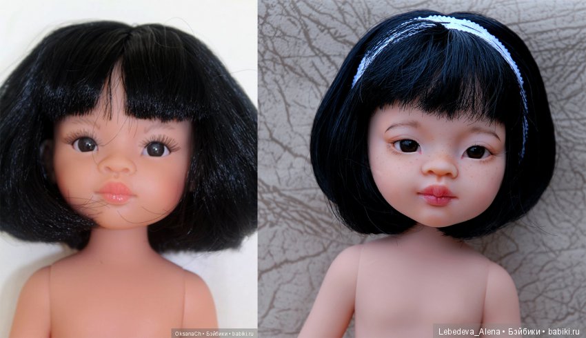 "До" и "После" (новое) — ООАК и репейнт игровых кукол: Bratz (фото 5)