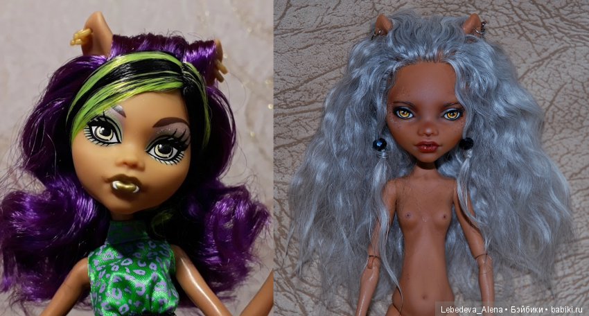 До и После, новое — ООАК и репейнт игровых кукол: Bratz