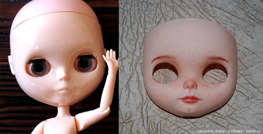 До и После, новая серия — ООАК и репейнт игровых кукол: Bratz (фото 6)