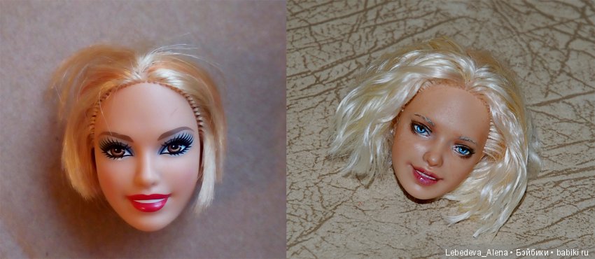 До и После, новая серия — ООАК и репейнт игровых кукол: Bratz (фото 7)