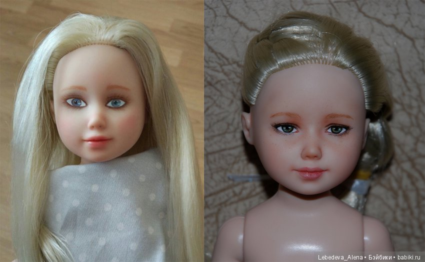 До и После, новая серия — ООАК и репейнт игровых кукол: Bratz (фото 5)