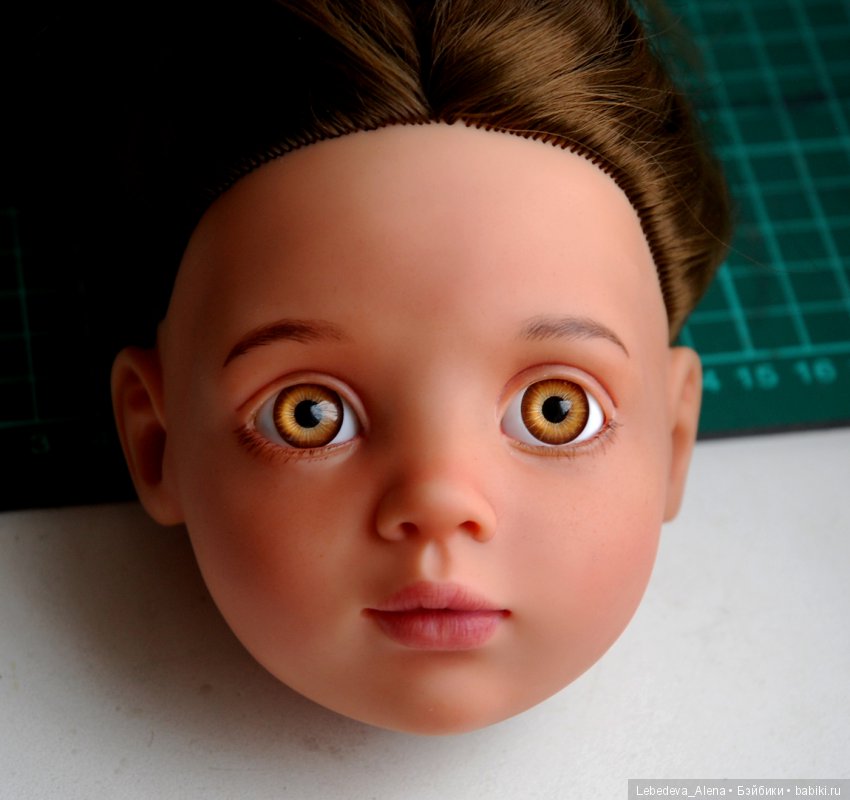 Ненавижу акриловые глаза — ООАК и кастом кукол Gotz (Готц): перерисовка (фото 2)