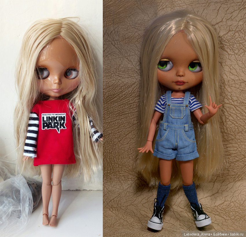 Было и стало — ООАК и репейнт игровых кукол: Bratz (фото 3)