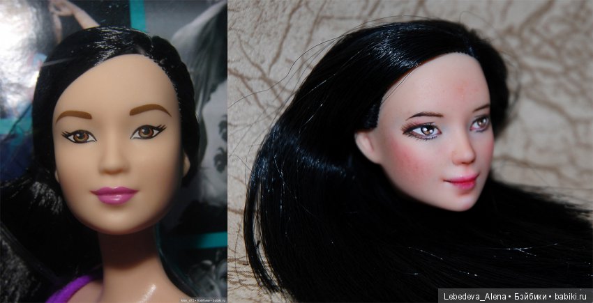 До и после — ООАК и репейнт игровых кукол: Bratz