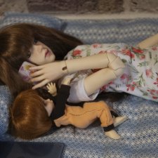 Когда папа уехал в командировку