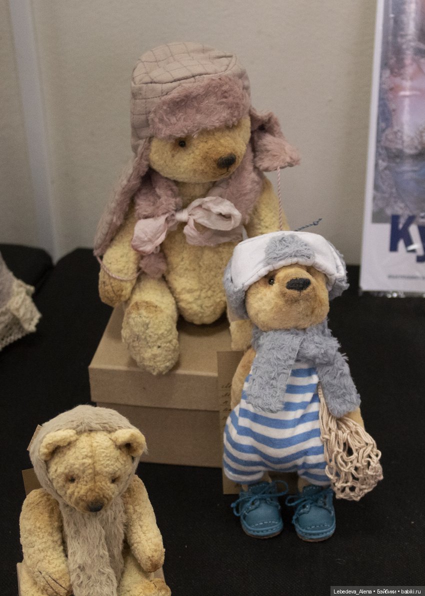 Кукольное поМИШАтельство - обзор выставки в Воронеже. Часть 2 - тедди (фото 6)