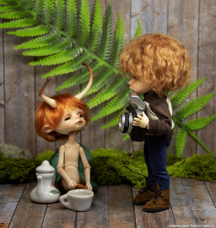 Улиточное чаепитие — Фотоистории с куклами BJD (БЖД): сериалы