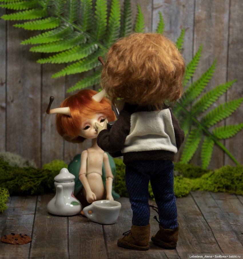Улиточное чаепитие — Фотоистории с куклами BJD (БЖД): сериалы
