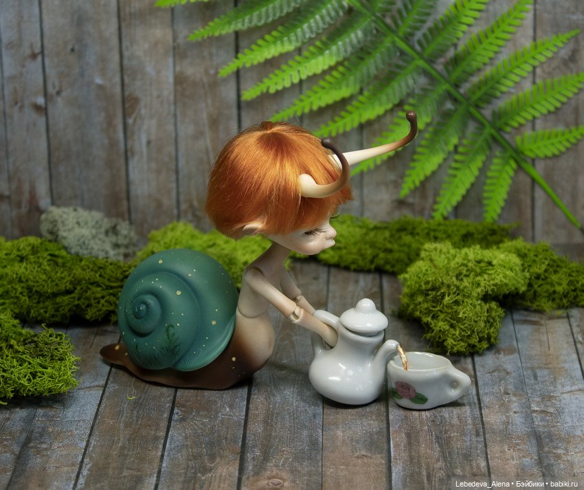 Улиточное чаепитие — Фотоистории с куклами BJD (БЖД): сериалы (фото 6)