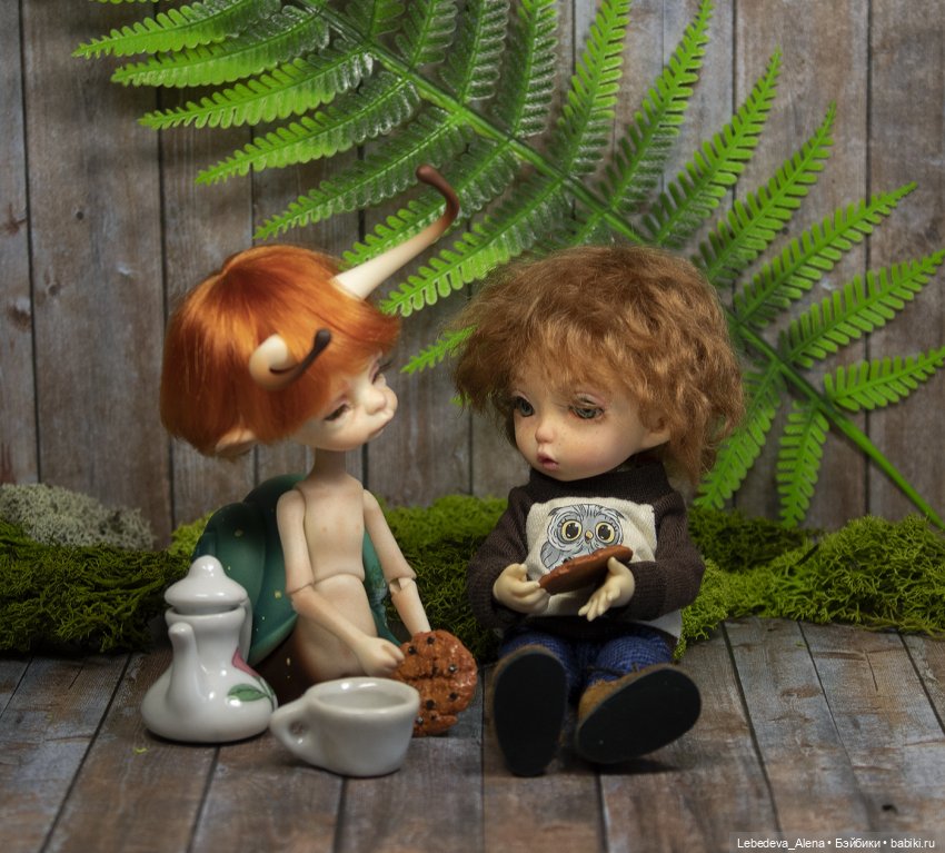 Улиточное чаепитие — Фотоистории с куклами BJD (БЖД): сериалы