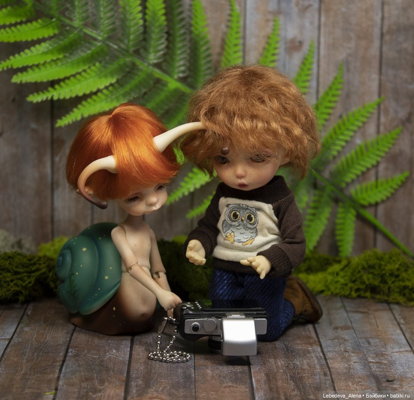 Улиточное чаепитие — Фотоистории с куклами BJD (БЖД): сериалы