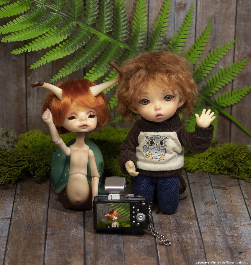 Улиточное чаепитие — Фотоистории с куклами BJD (БЖД): сериалы