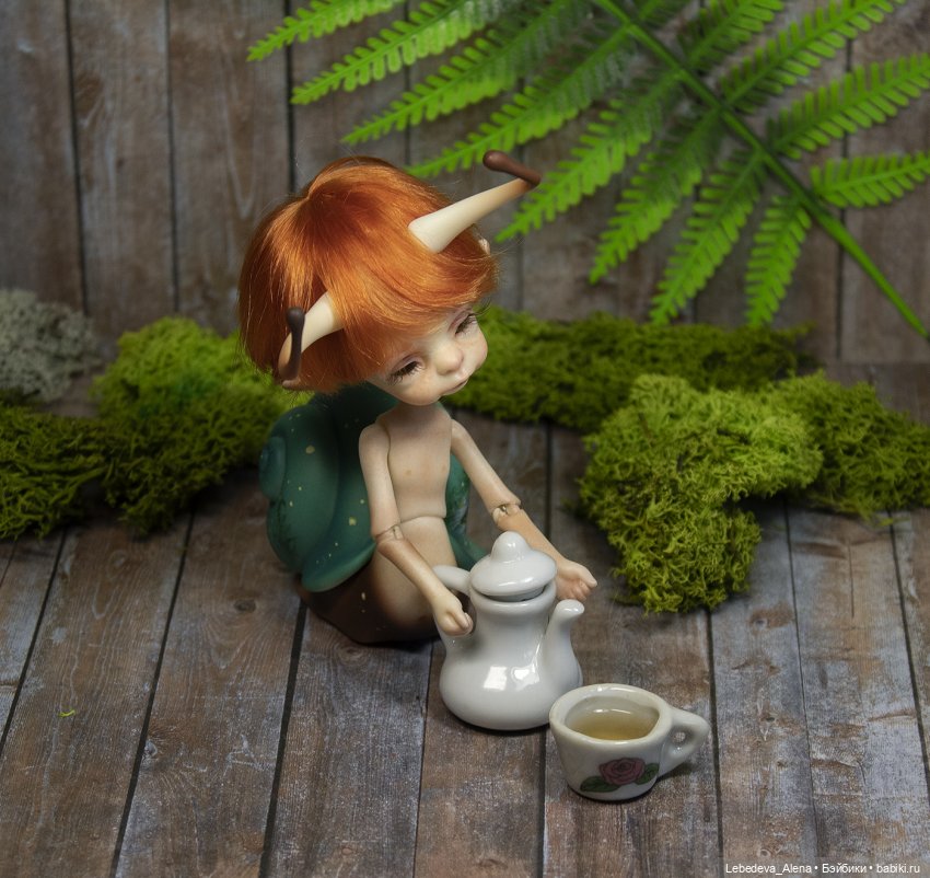 Улиточное чаепитие — Фотоистории с куклами BJD (БЖД): сериалы (фото 7)
