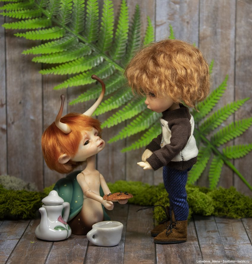Улиточное чаепитие — Фотоистории с куклами BJD (БЖД): сериалы (фото 9)