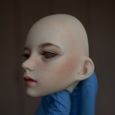 Как делать макияж bjd кукле