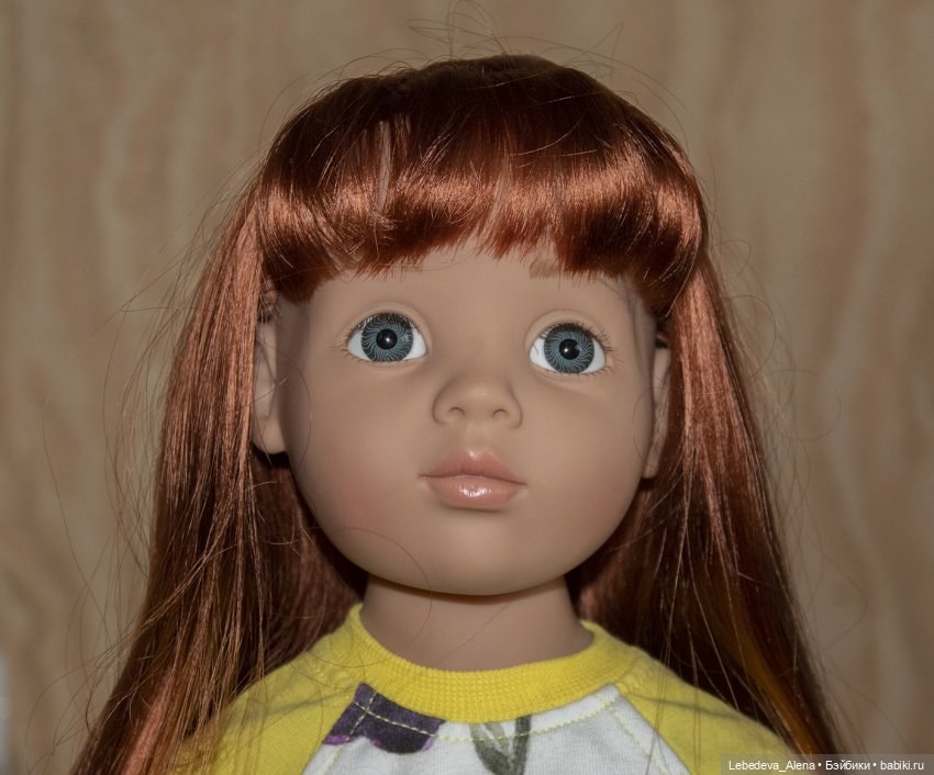 Рыжик Клара — ООАК и кастом кукол Gotz (Готц): перерисовка