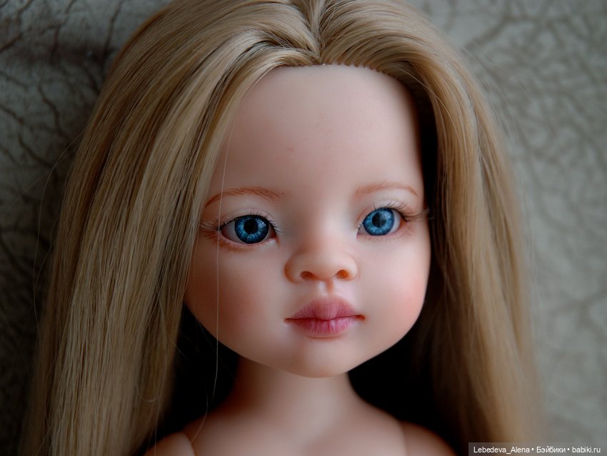 Маника-Алиса — ООАК Paola Reina (Паола Рейна) и испанских кукол: перерисовка