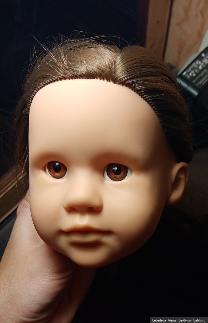 Немного процесса | Бэйбики Немного процесса — ООАК и кастом кукол Gotz (Готц): перерисовка (фото 3)