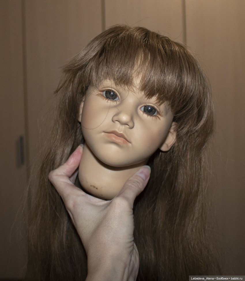 Работа над химочкой - парик (фото 5)