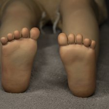 Работа над химочкой - тело и ноги