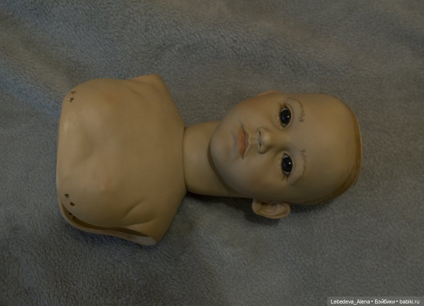 Работа над химочкой - пластина и голова