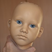 Работа над химочкой - голова. Продолжение