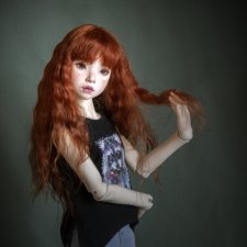 Рыжая с веснушками