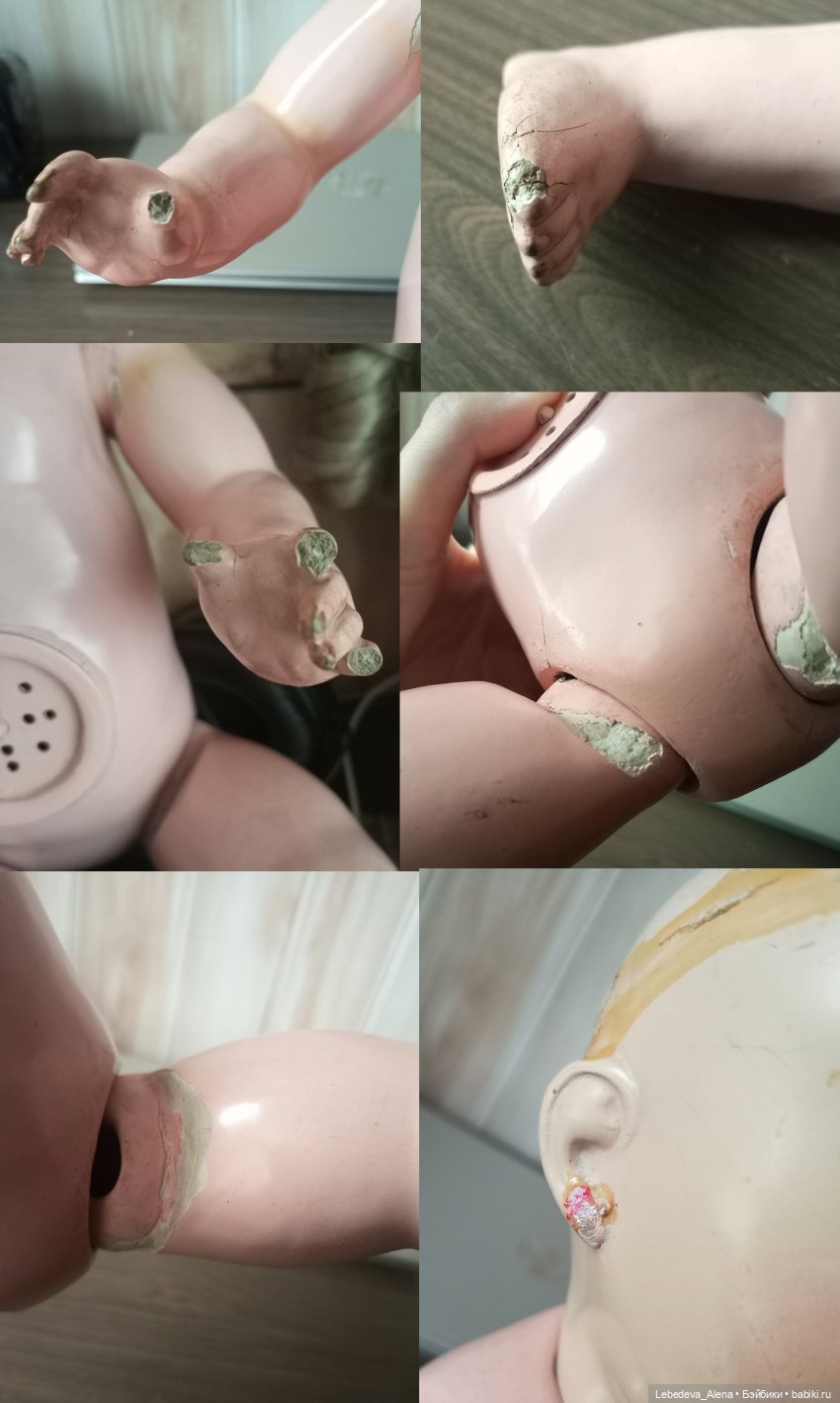 K&W, финал — Реставрация и преображение кукол: ремонт (фото 2)