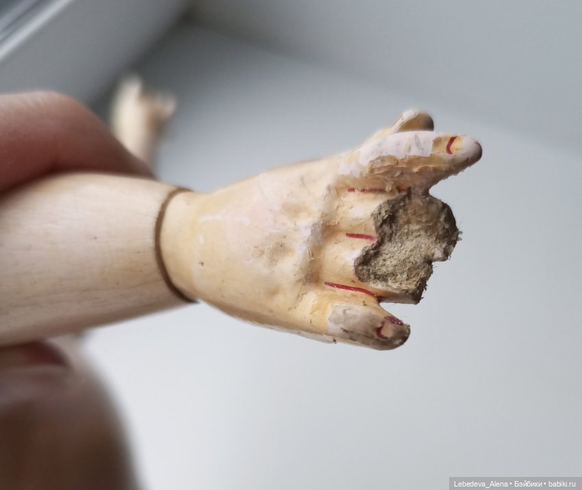 Откуда у кукол ноги растут. АМ 390n. Реставрация (фото 8)