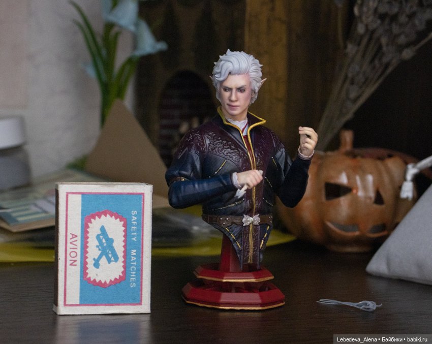Астарион фигурка — ООАК и репейнт игровых кукол: Bratz (фото 3)