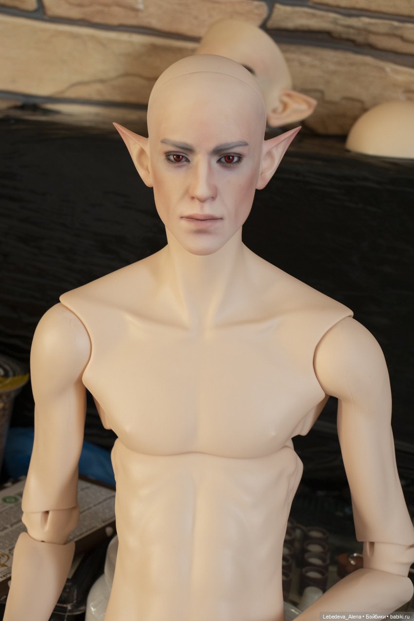 Гибридизация с Доллстаун — Гибридизация кукол BJD (БЖД): пересадка головы (фото 5)