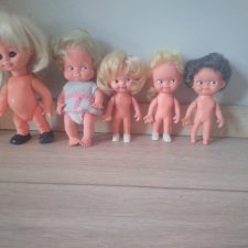 Лот из 5 кукол + 2 тубуса Лот из 5 кукол + 2 тубуса