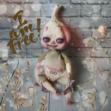 Чесночок из серии Тэслики,  куклы undina-s