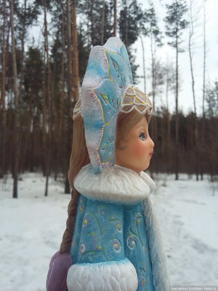 Как моя Снегурочка зиму провожала