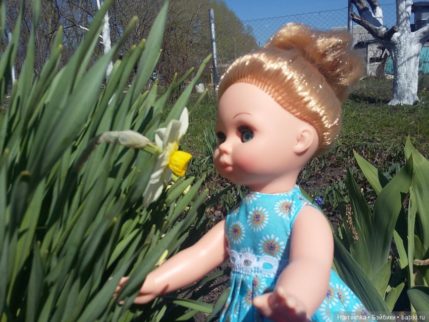 Эля уехала на дачу — Российские куклы Весна (фото 8)