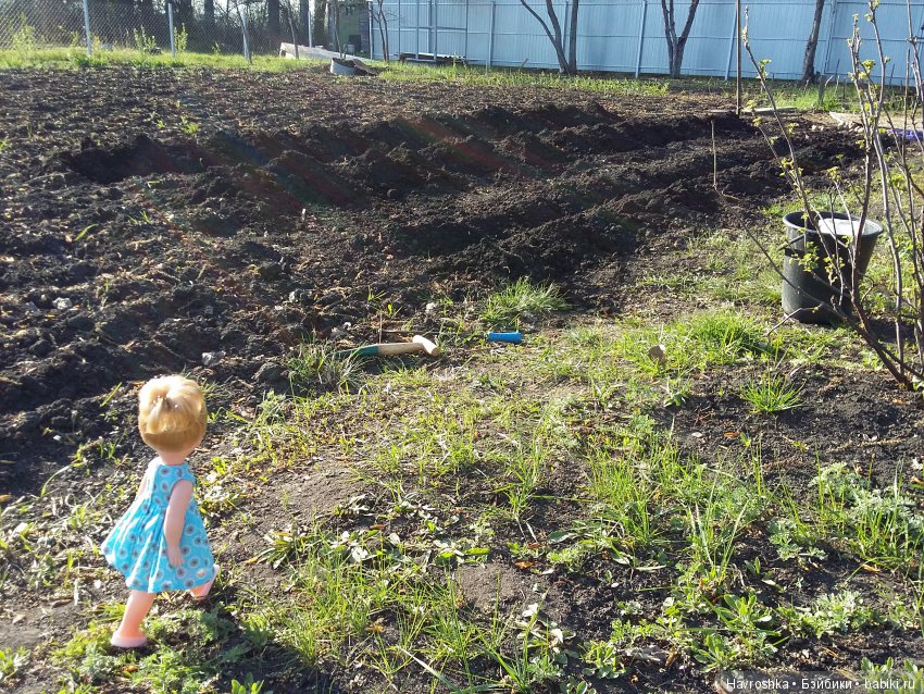 Эля уехала на дачу — Российские куклы Весна