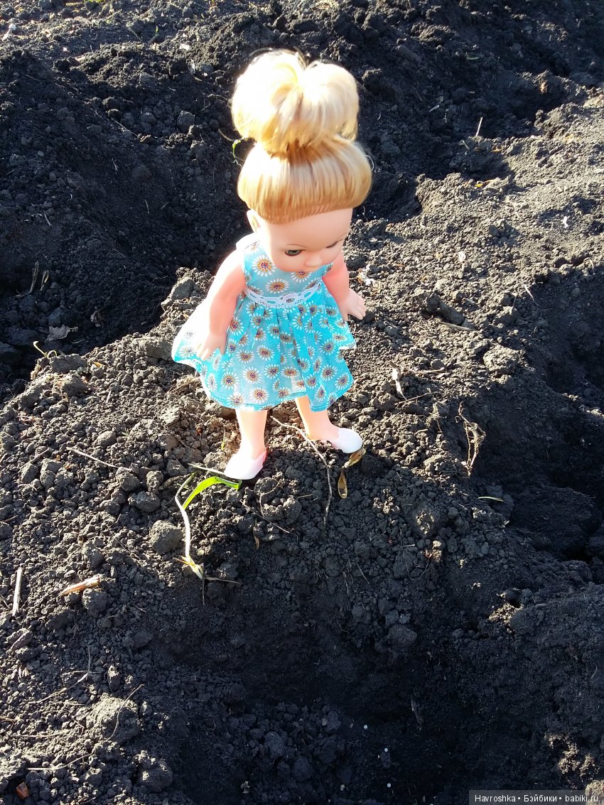 Эля уехала на дачу — Российские куклы Весна