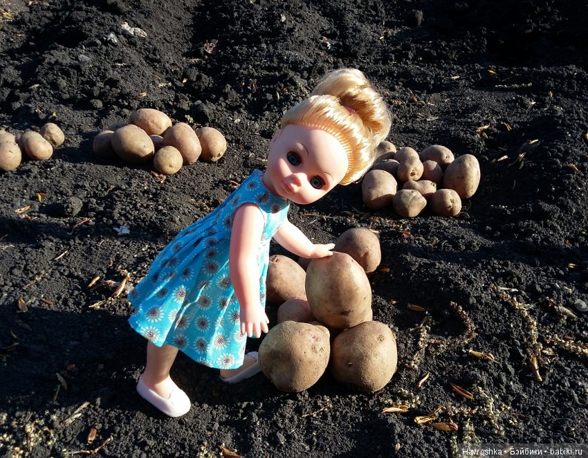 Эля уехала на дачу — Российские куклы Весна