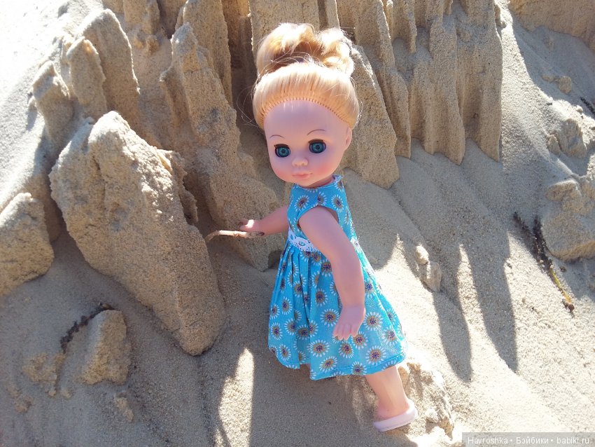 Эля уехала на дачу — Российские куклы Весна