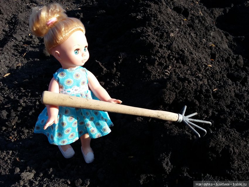 Эля уехала на дачу — Российские куклы Весна