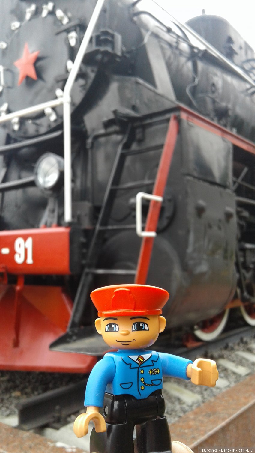 Воронеж. Выставка железнодорожной ретро-техники