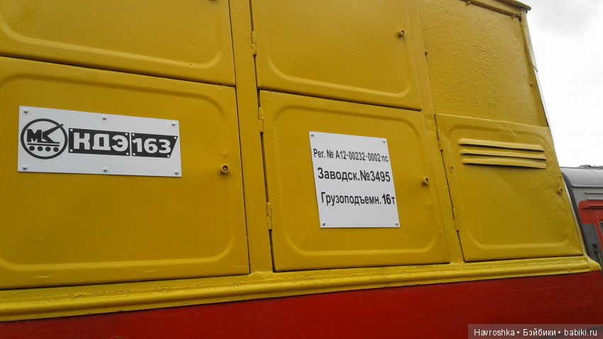 Воронеж. Выставка железнодорожной ретро-техники