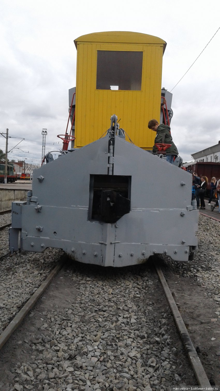 Воронеж. Выставка железнодорожной ретро-техники