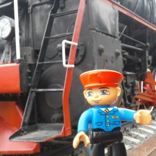 Воронеж. Выставка железнодорожной ретро-техники