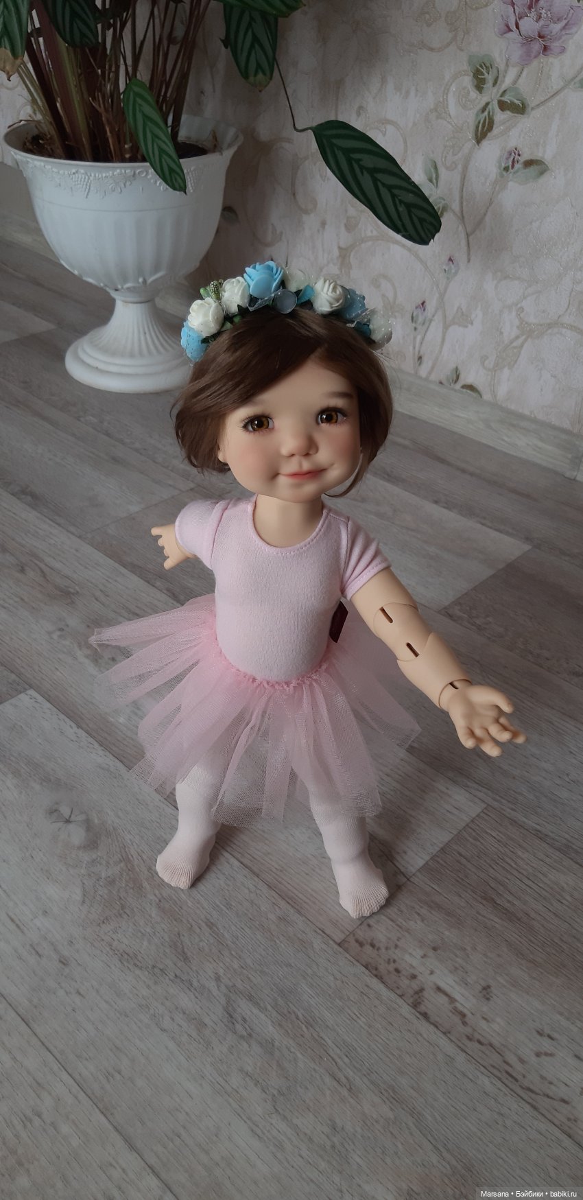 Алиса "балерёна" | Бэйбики Алиса "балерёна" — Куклы Meadow dolls (Медовушки): BJD (БЖД) (фото 2)
